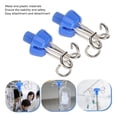 thumbnail image 3 of Infusion Stand Hooks, 2PCS IV Pole Stand Hooks Prevent Deformation  For Hospital Use, 3 of 8