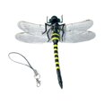 thumbnail image 3 of Modelo de libélula Strade Fareast Limited figura de libélula realista y vívida para patio trasero Bonsai alfiler grande y de cuerda, 3 of 8