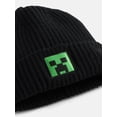 thumbnail image 4 of Minecraft Boys Ribbed Knit Beanie and Gloves Set, 2 Piece, One Size, 4 of 4