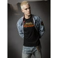 thumbnail image 2 of Happy Halloween! Candycorn Text T-Shirt Men -Image by Shutterstock, Male 5X-Large, 2 of 4
