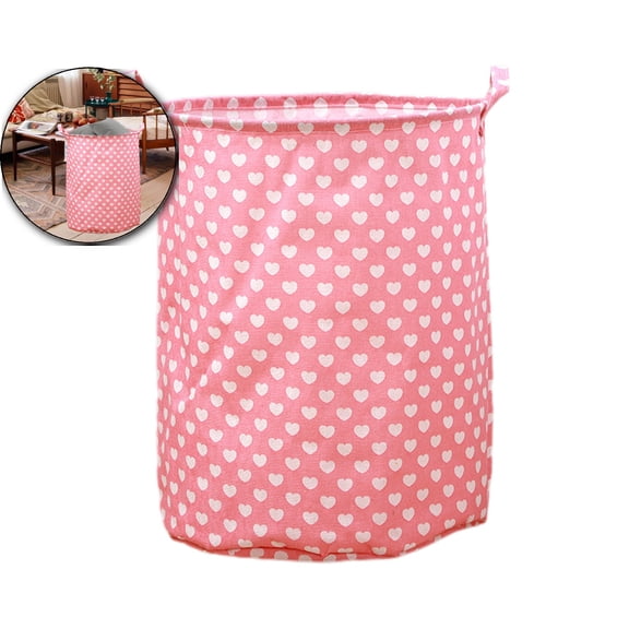 Laundry Basket Hamper Storage Bins Hamper Waterproof Organizer Toy Box Large Canvas Collapsible Chest for Bedroom, Clothes Organizer Basket, Toys Bin