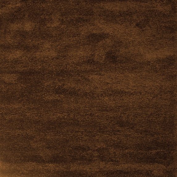 Ahgly Company Indoor Square Abstract Orange Contemporary Area Rugs, 8' Square