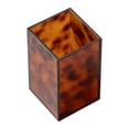 thumbnail image 2 of Apeya Tortoise Shell Bathroom Organizer Tortoiseshell Makeup Brush Holder Decorative Bathroom Accessories Countertop Storage Box for Vanity Bedside Entryway, 2 of 7