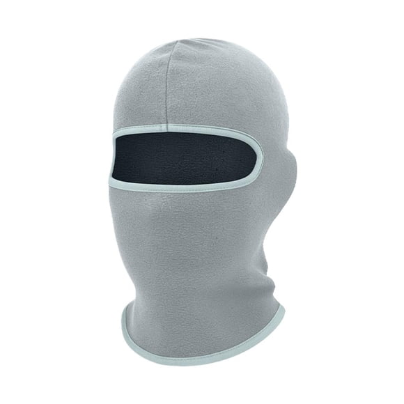 Ensemble Bonnet et Foulard d'Hiver pour Enfants, Cagoule Chauffe-Cou à Capuche en Molleton Polaire Épaissi pour le Ski par Temps Froid