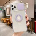 thumbnail image 1 of Funda de teléfono con soporte de anillo de protección de cámara para iPhone 12 11 13 Pro Max XR XS Max X 8 Plus 13 14 funda trasera transparente a prueba de golpes Tan Jianjun unisex, 1 of 2