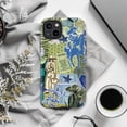 thumbnail image 6 of Western Collage Phone Case, Cowboy and Butterfly Retro Patchwork iPhone Cover for iPhone 17 16 15 14 13 12 11 Pro Plus Mini, 6 of 6