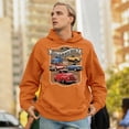 thumbnail image 4 of Ford Still Plays with Trucks Sweatshirt American Classic F100 F150 Pickup Built Tough Vintage Offroad 4x4 Hoodie, 4 of 7