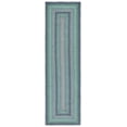 thumbnail image 2 of SAFAVIEH Braided Claes Bordered Reversible Runner Rug, Gray/Green, 2'3" x 8', 2 of 11