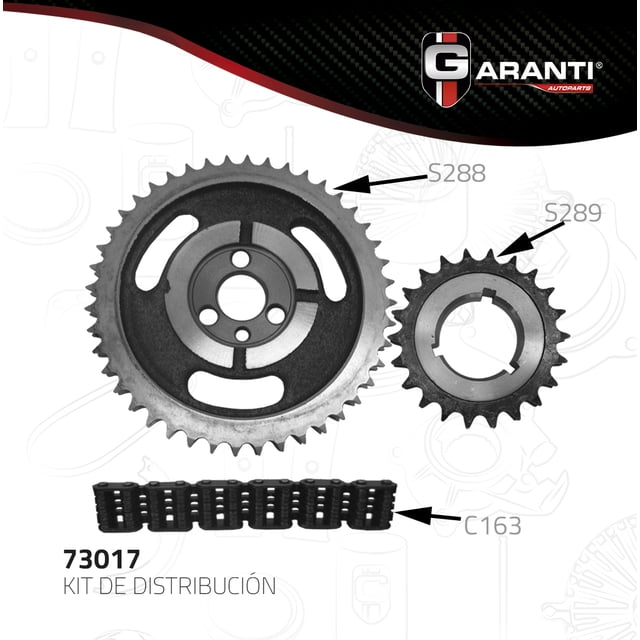 Kit Distribucion Garanti Para Pontiac Firebird 1977 - 1981