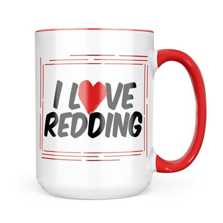 

Neonblond I Love Redding Mug gift for Coffee Tea lovers