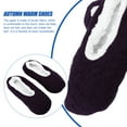 thumbnail image 4 of MRLESS Soft & Warm Christmas Santa Plush Slippers for Adults - Cozy Holiday Footwear, 1 Pair Comfortable Indoor Shoes, 4 of 8