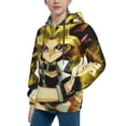 thumbnail image 4 of Yu-Gi-Oh! Youth Sweatshirt Hoodies Fashion Teen Hooded Hoody Pullover Clothes With Pocket For Boys Girls Clothing, 4 of 8