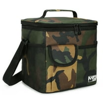 Tirrinia Large Insulated Lunch Bag for Men Women, 10.5L/ 20 Can Capacity，Oxford Leakproof Thermal Lunch Box Work School, Soft Lunch Cooler Tote Bag with Shoulder Strap