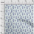 thumbnail image 2 of oneOone Cotton Silk Light Blue Fabric Cactus Sewing Fabric By The Yard Printed Diy Clothing Sewing Supplies 42 Inch Wide, 2 of 5