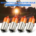 thumbnail image 2 of Bombilla ámbar de señal de giro para motocicleta superbrillante 4 Uds. para Auto coche y motocicleta, 2 of 9