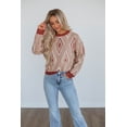thumbnail image 3 of Sheena Knit Sweater - Burlwood, 3 of 7