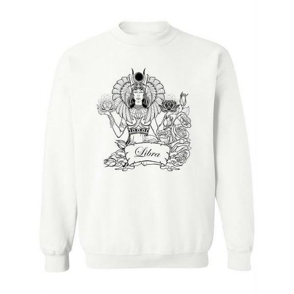 Libra Zodiac Sign. Sweatshirt Women -Image by Shutterstock, Female x-Large