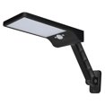 thumbnail image 4 of Luz de pared con energía solar 48LED Lámpara de aplique con sensor de cuerpo humano impermeable para jardín negro, 4 of 8