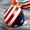 thumbnail image 4 of ZDWQFA 12Pcs 3.15" Independence Day Ball Ornament, American Flag Christmas Tree Ornaments Fourth of July Ornaments Patriotic Hanging Balls,Veterans Day USA Themed Party Decor Supplies, 4 of 7
