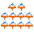thumbnail image 2 of 10Pcs Irrigation Sprinkler Multipurpose 360° Inverted Irrigation Sprinklers Spray Sprinkler Micro Nozzle for Garden Lawn, 2 of 7