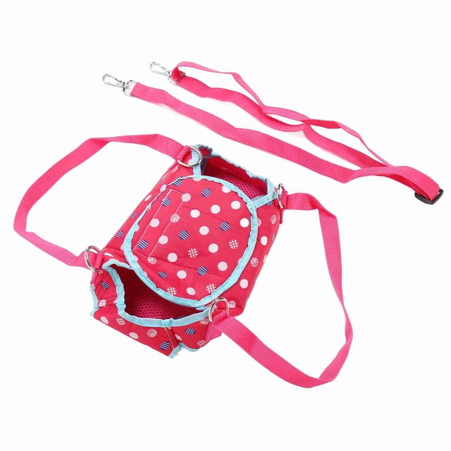 Arnés de soporte para perros, soporte de elevación para mascotas transpirable portátil de un solo hombro para exteriores, Color rosa M