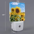 thumbnail image 3 of KLL Sky Golden Sunflower Field B for Night Lights,Auto Sensor Night Lamp Plug in Night Light with Dusk-to-Dawn Light Sensor LED Nightlightfor Adults & Kids Room/Bedroom/Hallway, 3 of 7