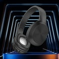 thumbnail image 3 of Upgrade Pro‑level Hybrid Active Noise Cancelling Headphones with HD Sound, Wireless Bluetooth Headphones Over The Ear Unequaled Comfort, Vivid Deep Bass, for Home Office Travel Birthday Gift - Black, 3 of 7