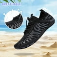 thumbnail image 5 of ZUTY Water Shoes for Women Barefoot Adult Quick Dry Aqua Socks Lightweight Swim Shoes for Surfing Swimming Beach Sports Kayaking Diving Non Slip Design Black 11 Size, 5 of 6
