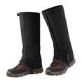 thumbnail image 1 of Labymos Leg Gaiters Doublé en Polaire Imperméable Réglable -Déchirure Botte de Neige Gaiters pour Randonnée en Plein Air Ski, 1 of 7