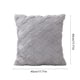 thumbnail image 2 of Fundas de cojín de felpa acolchada de conejo gris, 45*45cm, lado único, decoración del hogar, cojín para el sofá, 2 of 6