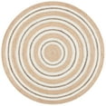 thumbnail image 4 of SAFAVIEH Natural Fiber Asia Geometric Area Rug, Natural/Ivory, 6' x 9', 4 of 10