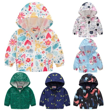 

Juebong Baby Jackets Savings Toddler Baby Girls Boys Fashion Long Sleeved Coat Printed Hooded Jacket Suit