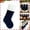 Navy, variant on Purple Velvet Christmas Stocking Ruffled Cuff Holiday