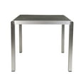thumbnail image 2 of Square Patio Dining Table | Weather - Resistant for Mild Conditions | Durable Aluminum Frame | Ideal for Family Outdoor Gatherings, 2 of 4