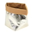 thumbnail image 1 of Bolsa de Papel Kraft Reutilizable s Bolsa de Almacenamiento para El Hogar Organizador de Ropa 13x13x23cm Soledad  Planta maceta, 1 of 10