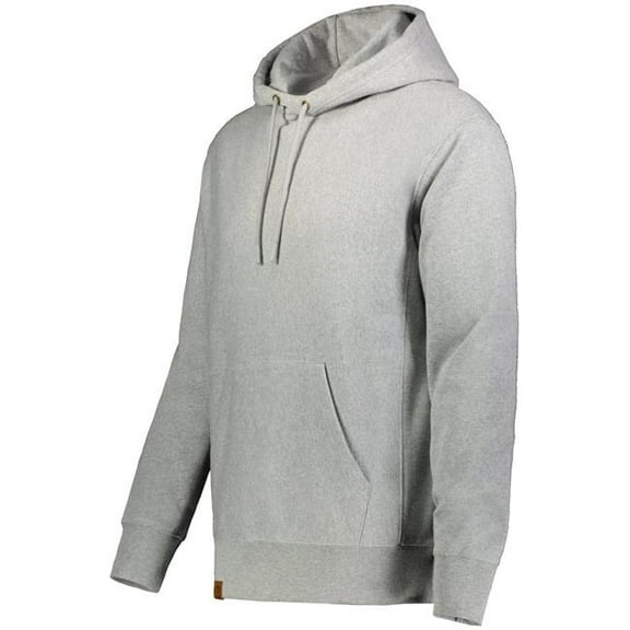 Holloway 222155.017.3XL Classic Heavyweight Fleece Hoodie, Charcoal Heather - 3XL