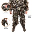 thumbnail image 3 of Arcturus 3D Leaf Ghillie Suit, Men's Camo Clothing, Dark Woodland, XL/XXL, 3 of 6