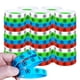 thumbnail image 1 of 40 pulseras de silicona de fútbol, pulseras de goma multicolor, pulseras de fútbol para niños, regalos de fiesta de fútbol, eventos deportivos, fiesta de cumpleaños, 1 of 7