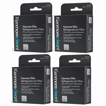 

4 Pack Refrigerator Air Filter for Kenmore Elite 469918 9918 ADQ73214404 LT120F
