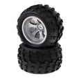 thumbnail image 1 of Neumáticos de Goma para Coche RC con telemando, 2 Uds., Neumáticos Izquierdos para A979, Modelo Accs Yotijar Neumáticos del neumático del coche de RC, 1 of 8