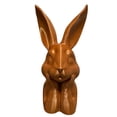 thumbnail image 3 of 3D Printed Gold Bunny Statue Vintage Spring Rabbits Easter Decor Resin Table Centerpiece Collectible Figurine, 3 of 6