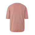 thumbnail image 5 of TTUHYWXI Women's Summer Lightweight Tops Short Sleeve Dressy Blouse (Pink, XL), 5 of 8