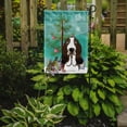 thumbnail image 2 of Caroline's Treasures BB1615GF Christmas Tree and Basset Hound Flag Garden Size , Small, multicolor, 2 of 3