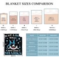 thumbnail image 4 of COW BLANKET Custom Just A Boy Who Loves Sharks Blankets Gifts for Kids Adult On Bed Sofa,Personalized Premium Flannel Blankets for Birthday Christmas Thanksgiving All Season Use 40''''x 50'''' -S, 4 of 6