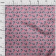 thumbnail image 2 of oneOone Cotton Poplin Fabric Leaves & Floral Block Print Sewing Fabric BTY 56 Inch Wide, 2 of 4