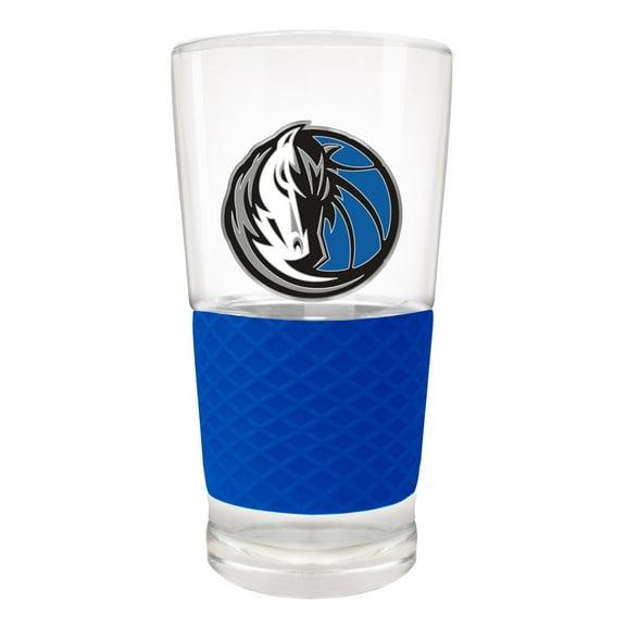 Dallas Mavericks 22oz. Pilsner Glass with Silicone Grip