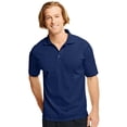 thumbnail image 1 of Hanes Mens X-Temp Sportshirt, M, Navy, 1 of 1