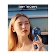 thumbnail image 3 of 2-pack Handheld Fan Rechargeable Mini Fan, Portable Hand Fan Personal Fan With 3 Speeds Fan For Hom, 3 of 5