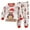 Red, variant on CAICJ98 Toddler Boy Pajamas 2 Piece Long Sleeve Pjs Set Kids Cotton Sleepwear Clothes for Baby Girl (Brown,12-18 Months)