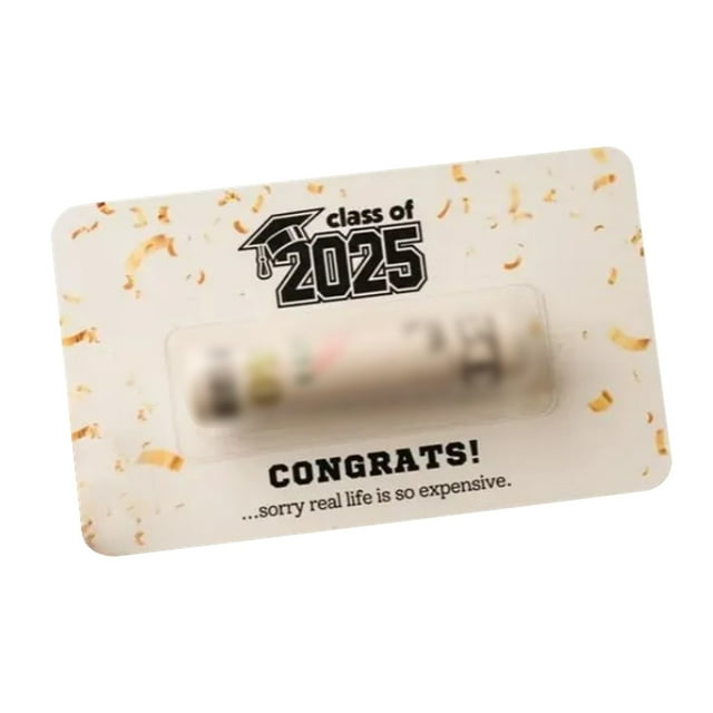 Graduation Season Humorous Wallet Holder for Craft and Stationery